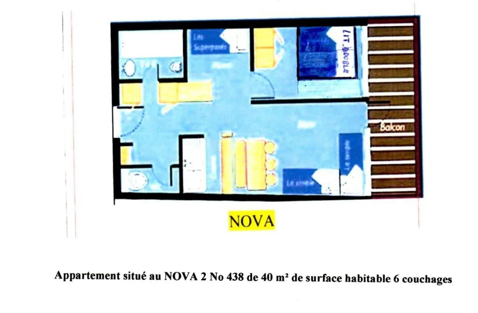 Les Arcs  Residence Nova 2 - Appartement 2 Pieces 6 Personnes Proche Des Pistes Mae-5504 דירה
